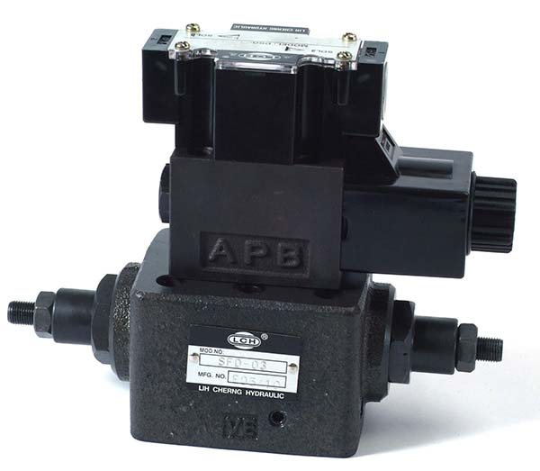 Solenoid Operated Flow Controlled Valve